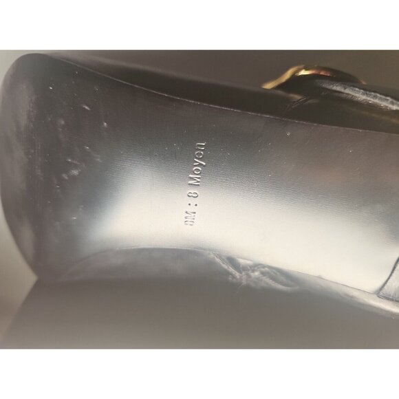 Guess Womens Ankle Boots Black Faux Leather Stiletto Heels Size 8M - Picture 13 of 13